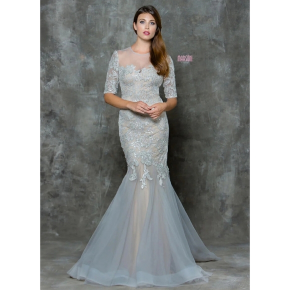 Marsoni colors mother wedding evening gown dress